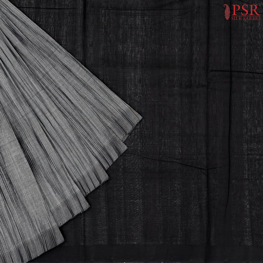 Black Mangalagiri Cotton Saree