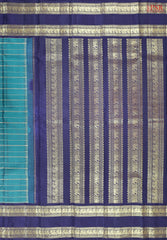Pine Green Kanchipuram Silk Saree