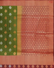 Fern Green Soft Silk Saree