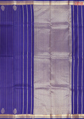 Indigo Fancy Kanchipuram Silk Saree
