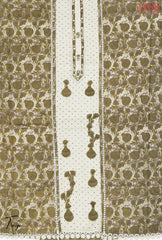 Light Taupe Cotton Dress Material