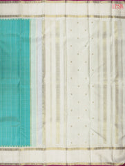 Mint Blue Kanchipuram Silk Saree\