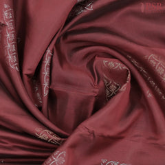 Dark Red Soft Silk Mix Saree