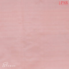 Pastel Blue & Pastel Pink Soft Art Silk Saree