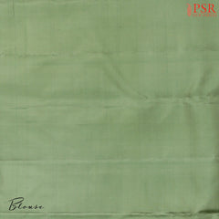 Asparagus Green Kanchipuram Silk Saree