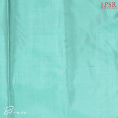 Charcoal Black Vazhainaar Silk Saree