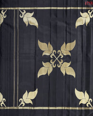 Black Jute Kanchipuram Silk Saree