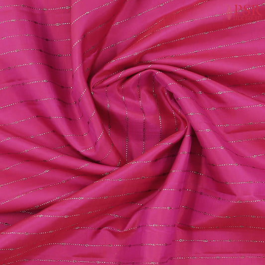 Razzmatazz Pink Kanchipuram Silk Saree