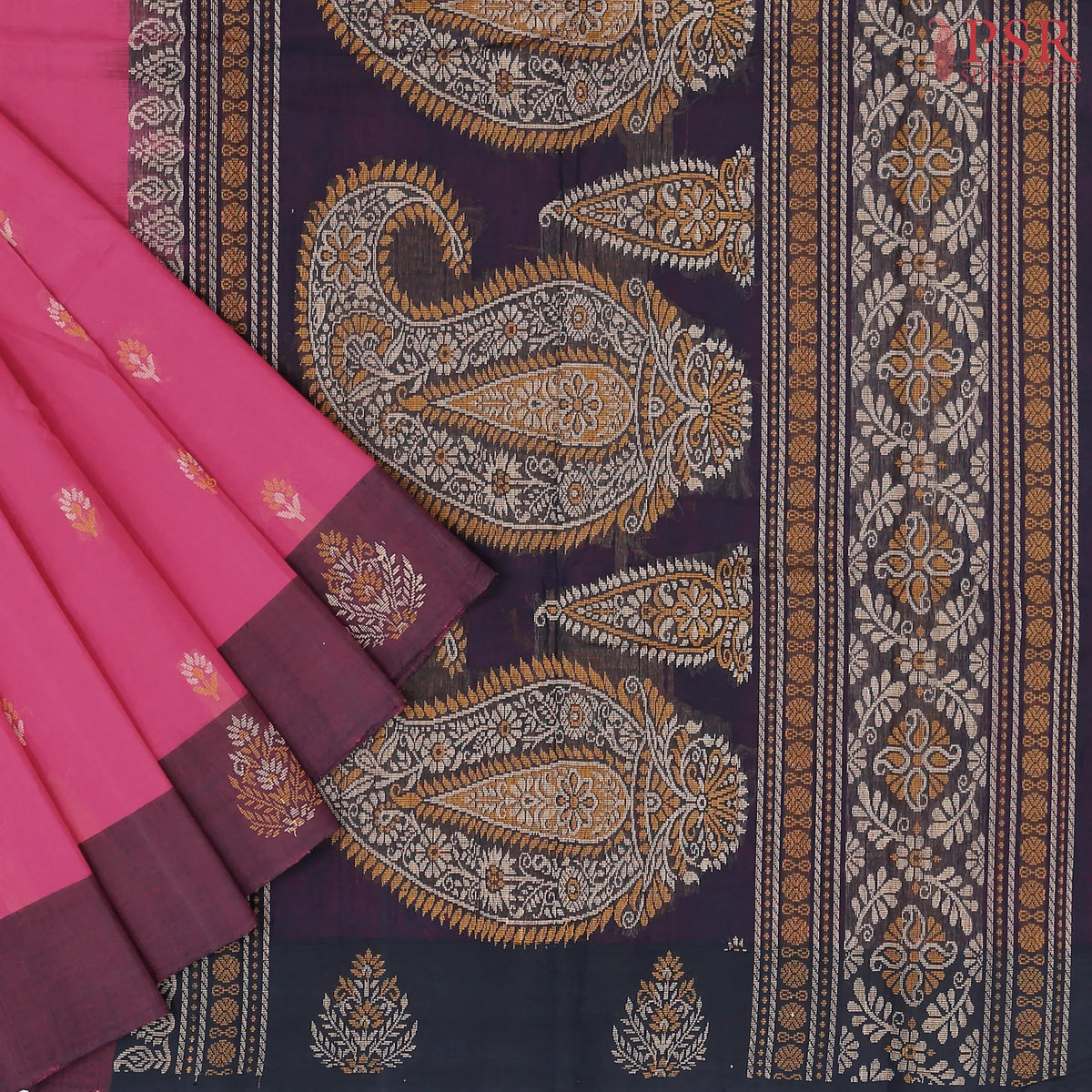 Pink Kovai Cotton Saree