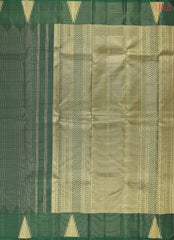 Dark Green Kanchipuram Silk Saree