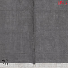 Black Maheswari Silk Cotton Dress Material