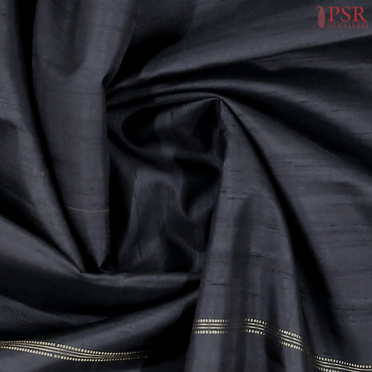 Black Jute Kanchipuram Silk Saree
