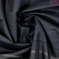 Black Jute Kanchipuram Silk Saree