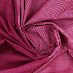 Dark Magenta Mangalagiri Cotton Saree