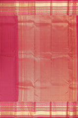 Raspberry Red Fancy Kanchipuram Silk Saree