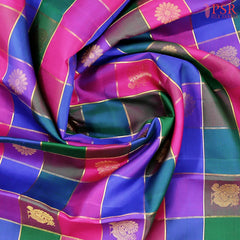 Multicolor Kanchipuram Silk Saree