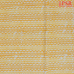 Yellow Batik Print Running Material