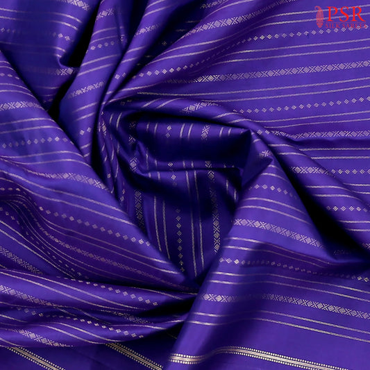Indigo Fancy Kanchipuram Silk Saree