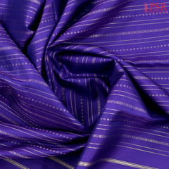 Indigo Fancy Kanchipuram Silk Saree