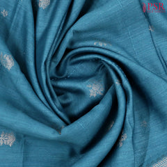 Aegean Blue Munga Silk Saree