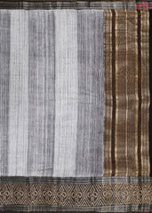 Grey Assam Saree