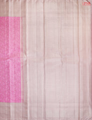 Rose Pink Bridal Kanchipuram Silk Saree