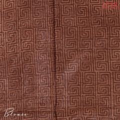 Beige Kadhi Tussar Silk Saree