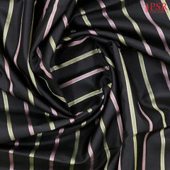 Black Kanchipuram Silk Saree