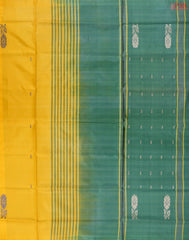 Bright Yellow Vazhainaar Silk Saree