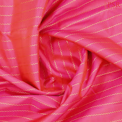Strawberry Pink Kanchipuram Silk Saree