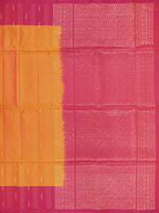 Saffron Soft Silk Mix Saree
