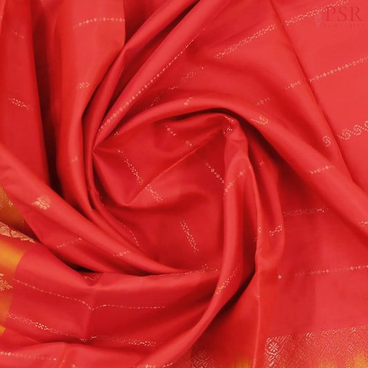 Red Soft Silk Mix Saree