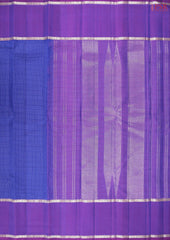 Navy Blue Kanchipuram Silk Saree