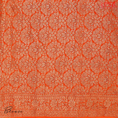 Magenta Crushed Bandhini Saree