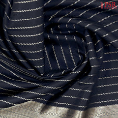 Black Fancy Kanchipuram Silk Saree