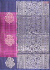 Tyrian Purple Soft Silk Mix Saree