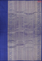 Lapis Blue Kanchipuram Silk Saree
