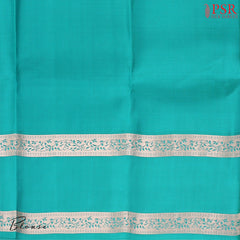 Vermilion Red Fancy Kanchipuram Silk Saree