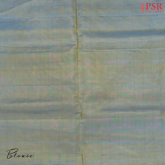 Cyan Blue Soft Silk Saree