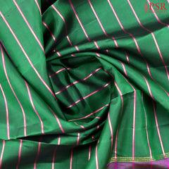 Dark Green Kanchipuram Silk Saree