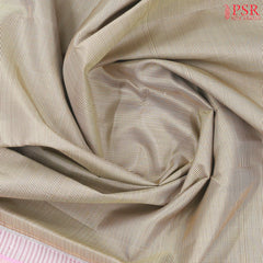 Taupe & Beige Kanchipuram Silk Saree