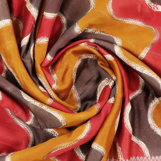 Tricolor Chanderi Silk Cotton Saree