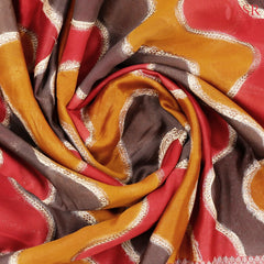 Tricolor Chanderi Silk Cotton Saree