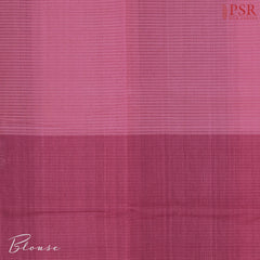 Dark Magenta Mangalagiri Cotton Saree