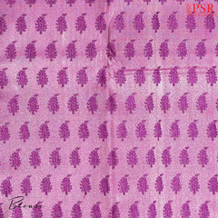 Silver Grey Kanchipuram Jacquard Silk Saree