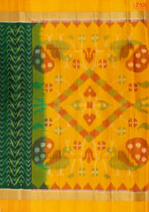 Dark Green Pochamnpally Soft Silk Saree