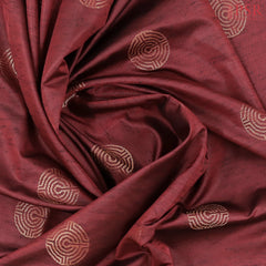 Maroon Jute Art Silk Saree