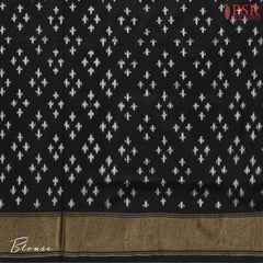 Tricolor Pochampally Ikat Silk Saree