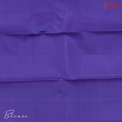 Indigo Fancy Kanchipuram Silk Saree