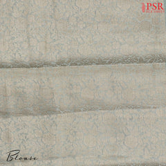 Light Green Chiniya Silk Saree